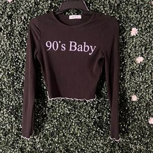 90s baby top